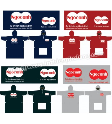 Áo mưa cánh dơi có kiếng đèn